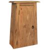 Bathroom Wall Cabinet Solid Recycled Pinewood 16.5"x9.1"x27.6"