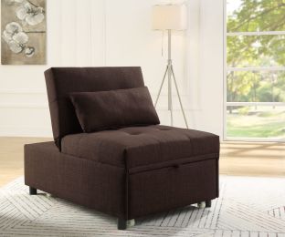 Hidalgo Sofa Bed, Brown Fabric XH