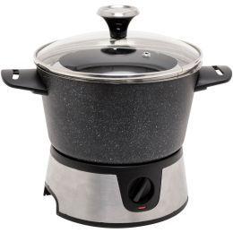 THE ROCK by Starfrit 024704-002-0000 THE ROCK by Starfrit 3.2-Quart Electric Fondue Set