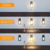 Garden Outdoor Motion Porch Sensor Wall Lamp Detection Light 2 Pcs