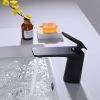 Brass Solid One-Hole Single Handle Bathroom Faucet