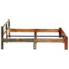 Bed Frame Solid Reclaimed Wood 70.9"x78.7"