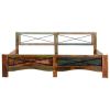 Bed Frame Solid Reclaimed Wood 70.9"x78.7"