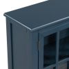 31.5'' Wood Accent Buffet Sideboard Storage Cabinet with Doors and Adjustable Shelf
