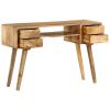 Writing Desk Solid Mango Wood 45.3"x18.5"x30"
