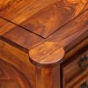 Writing Table Solid Sheesham Wood 45.3"x19.7"x30"
