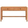 Desk with 2 Drawers 55.1"x15.7"x29.5" Recycled Teak Wood