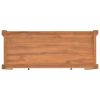 Desk with 2 Drawers 39.4"x15.7"x29.5" Recycled Teak Wood