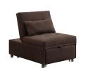 Hidalgo Sofa Bed, Brown Fabric XH