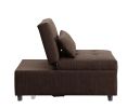 Hidalgo Sofa Bed, Brown Fabric XH