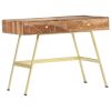 Writing Desk with Drawers 39.4"x21.7"x29.5" Solid Sheesham Wood