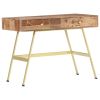 Writing Desk with Drawers 39.4"x21.7"x29.5" Solid Sheesham Wood