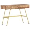 Writing Desk with Drawers 39.4"x21.7"x29.5" Solid Sheesham Wood