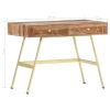 Writing Desk with Drawers 39.4"x21.7"x29.5" Solid Sheesham Wood