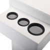 3-Layer Beauty Salon Storage Cabinet Hairdressing Tool Styling Station w/ 6 Hair Dryer Holders, 2 Drawers and 1 Cabinet