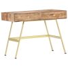 Writing Desk with Drawers 39.4"x21.7"x29.5" Solid Sheesham Wood