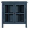 31.5'' Wood Accent Buffet Sideboard Storage Cabinet with Doors and Adjustable Shelf