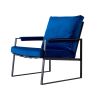 Modern armchair ,accent chair with velvet cushion