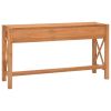 Desk with 2 Drawers 55.1"x15.7"x29.5" Recycled Teak Wood