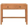 Desk with 2 Drawers 39.4"x15.7"x29.5" Recycled Teak Wood