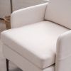 FCH Lounge Chair, Comfy Single Sofa Accent Chair for Bedroom Living Room Guestroom, Beige