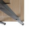 4 Tiers Industrial Ladder Shelf, Bookshelf, Storage Rack Shelf for Office, Bathroom, Living Room, Gray Color RT