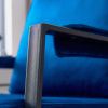 Modern armchair ,accent chair with velvet cushion