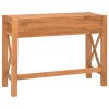 Desk with 2 Drawers 39.4"x15.7"x29.5" Recycled Teak Wood