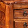 Writing Table Solid Sheesham Wood 45.3"x19.7"x30"