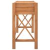 Desk with 2 Drawers 55.1"x15.7"x29.5" Recycled Teak Wood