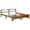 Bed Frame Solid Reclaimed Wood 70.9"x78.7"