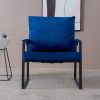 Modern armchair ,accent chair with velvet cushion