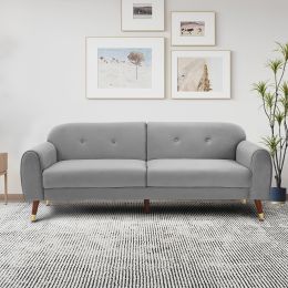 Modern design Couch/Loveseat Polyester (Color: Light Grey)