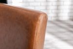 Wire Metal Frame Slipper Chair, Armless Accent Chair Lounge Chair for Living Room, Bedroom, Home Office