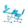Kids Desks, Height Adjustable Children Desk and Chair Set,Childs School Student Sturdy Table,Bookstand Pink XH