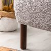 Tufted Side Chair with Solid Wood Legs for Living Room Bedroom